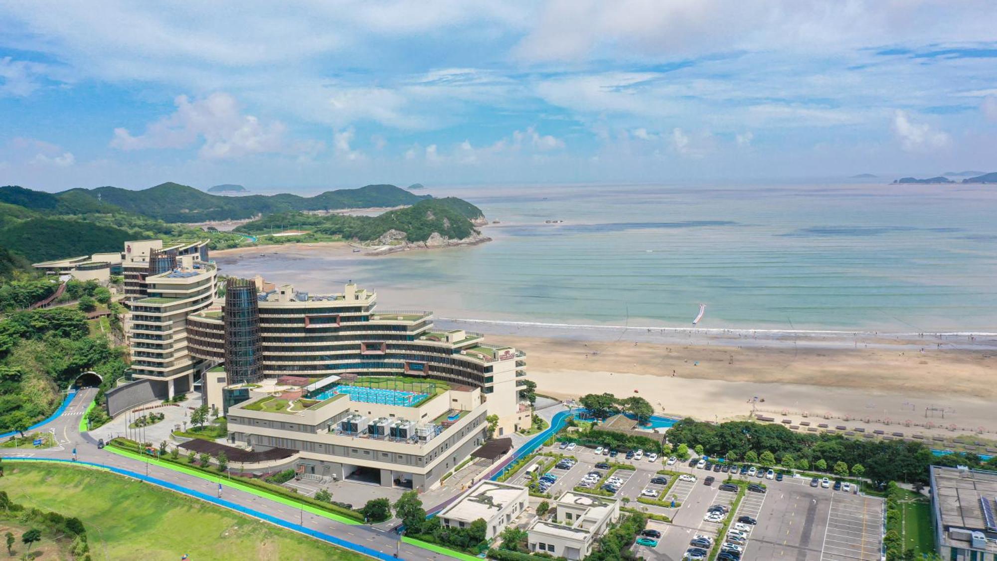 Crowne Plaza Ningbo Xiangshan Sea View By Ihg Bagian luar foto